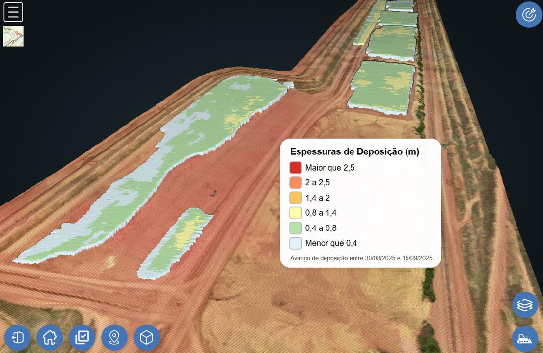 WebGIS Para Acompanhamento de Operações de Terraplenagem em Mineração
